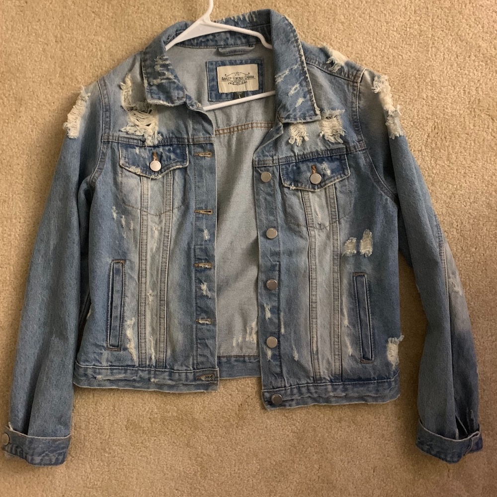 Destroyed Jean Jacket